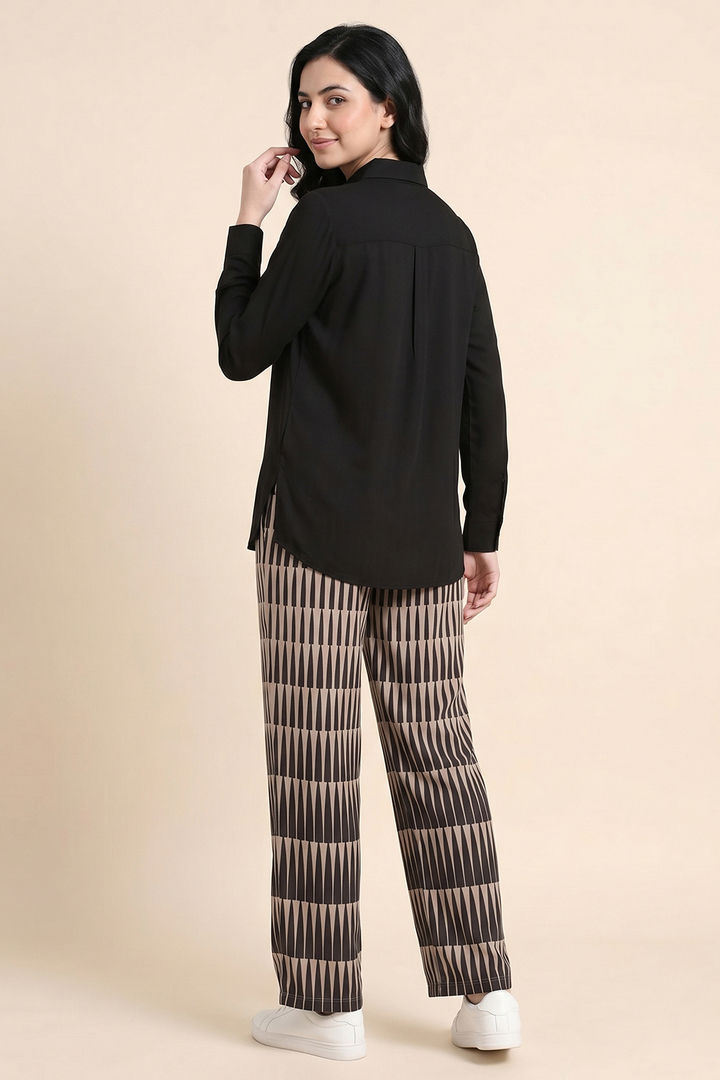 Zivame Woven Lifewear Set - Wood Ash — image 4